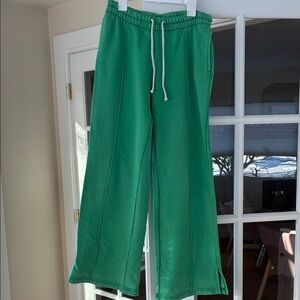 Vibrant Green Aerie Joggers